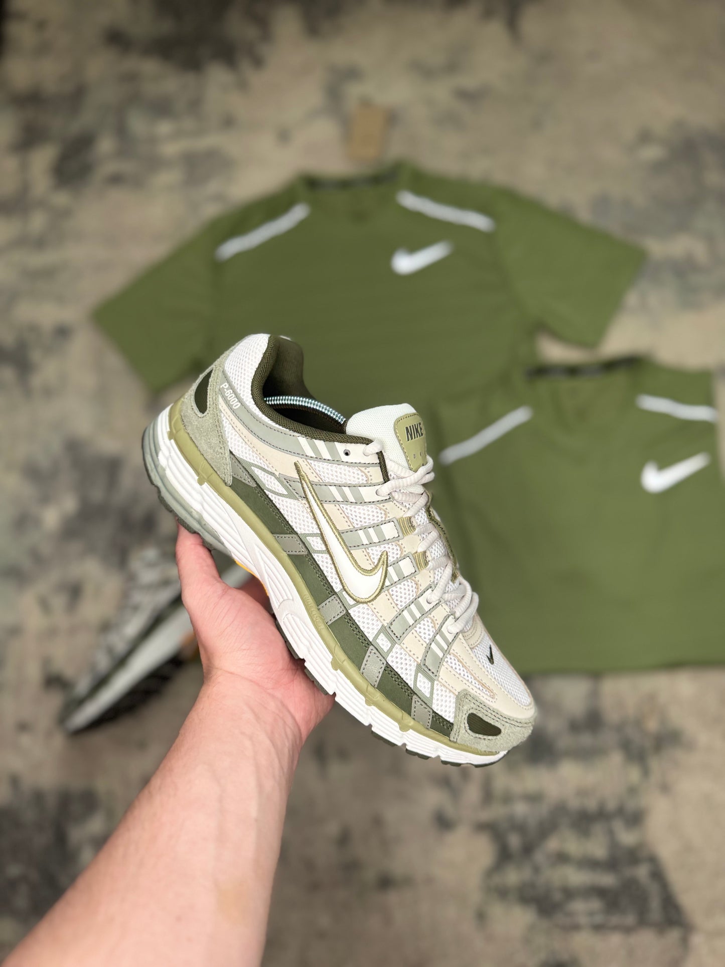 Nike P-6000 Khaki Light Armoury Cargo