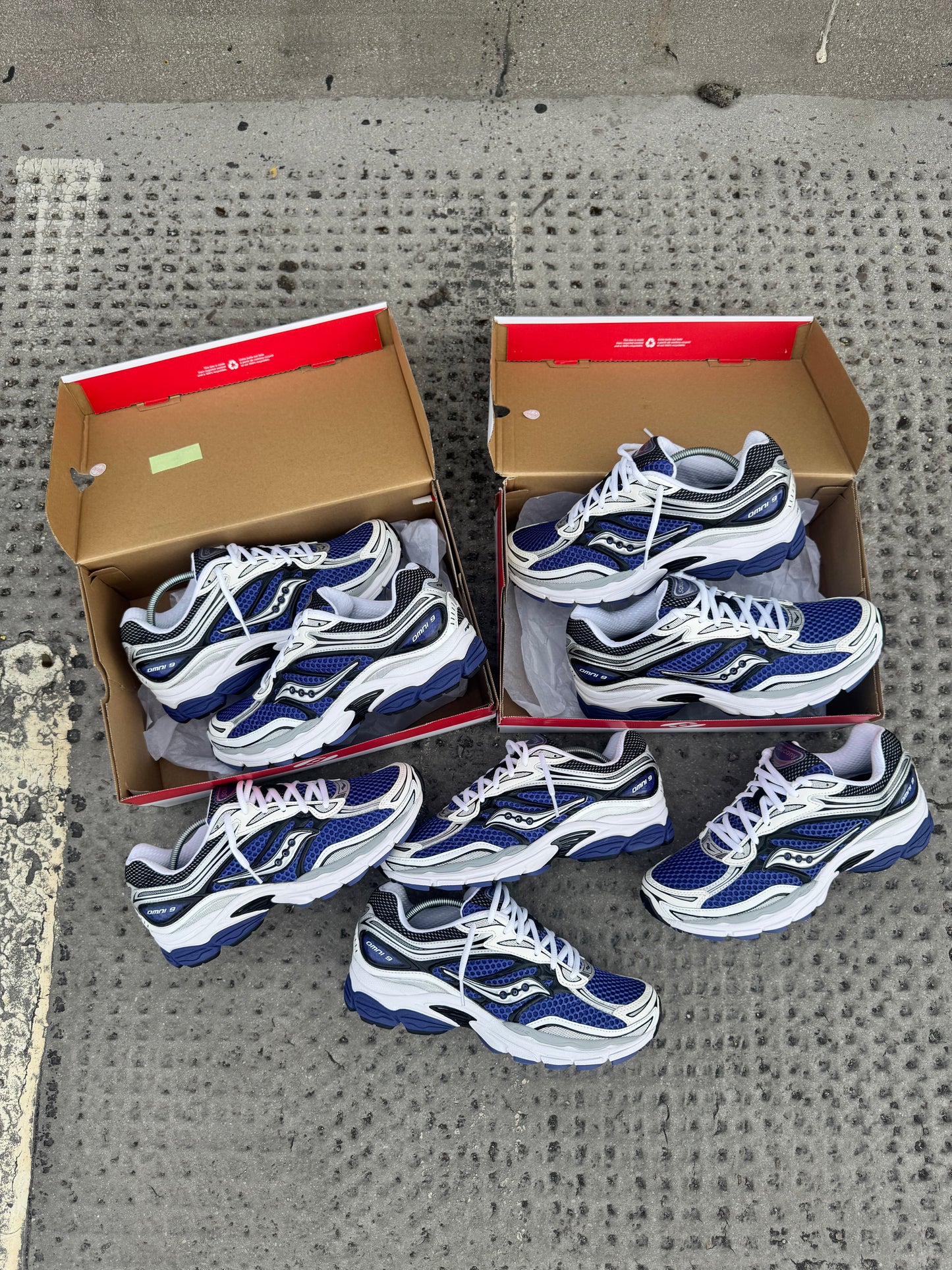 Saucony Omni 9 Skipper Blue