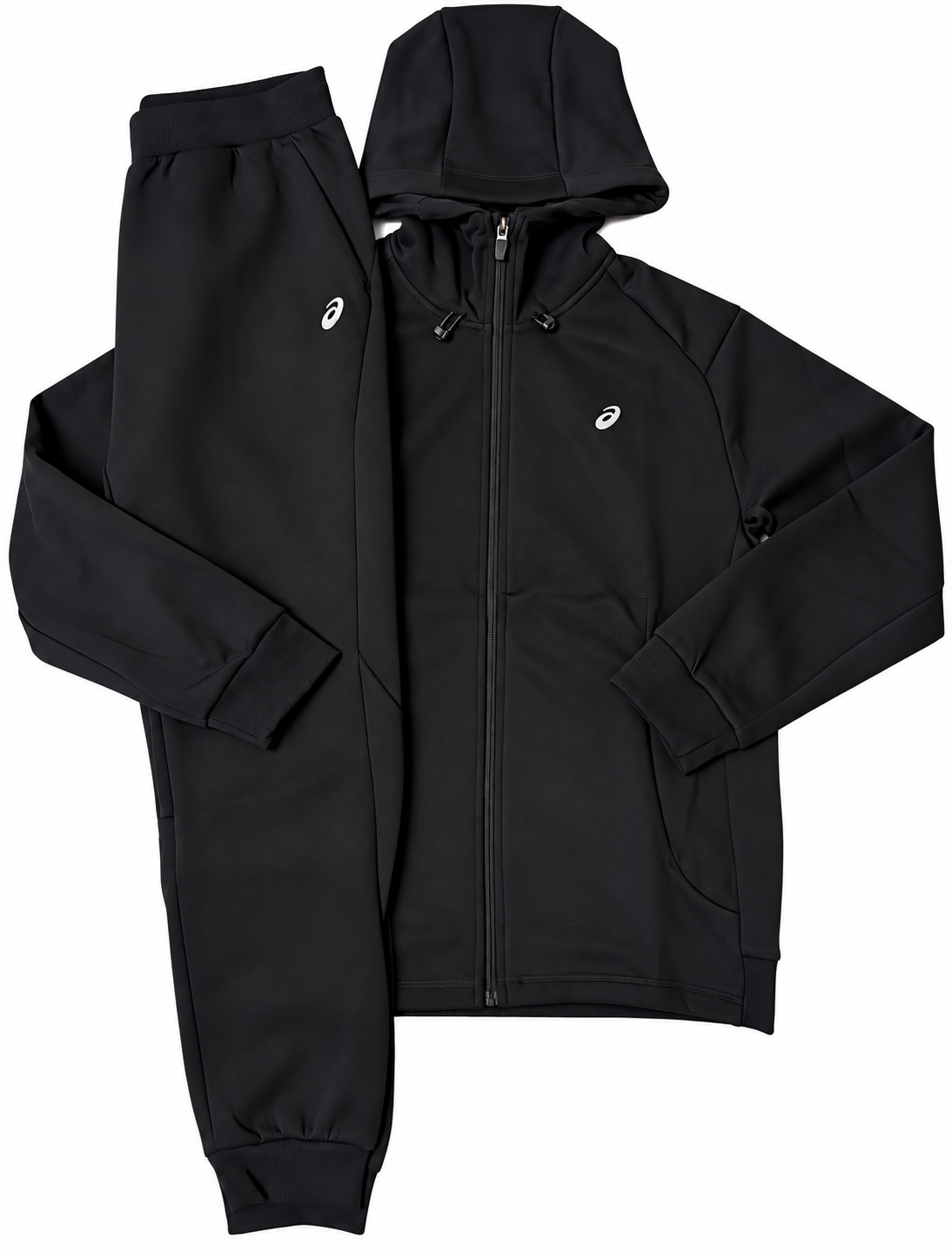 Asics Asia Exclusive Black Zip Up Tracksuit