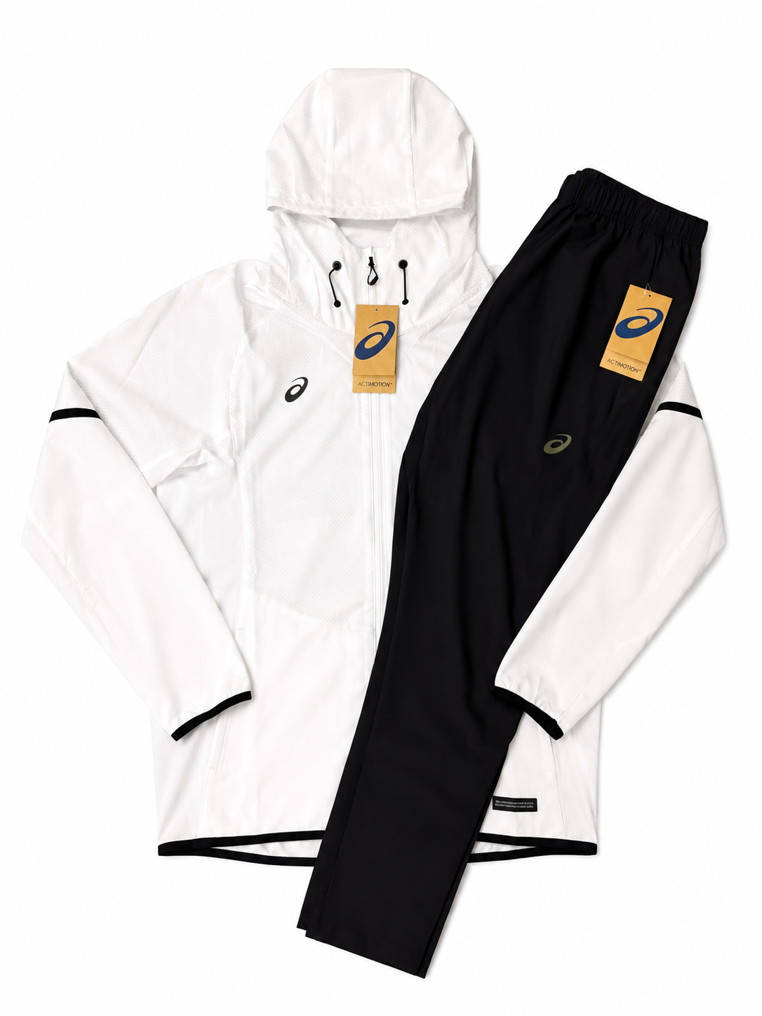 Asics Asia Exclusive White/Black Tracksuit