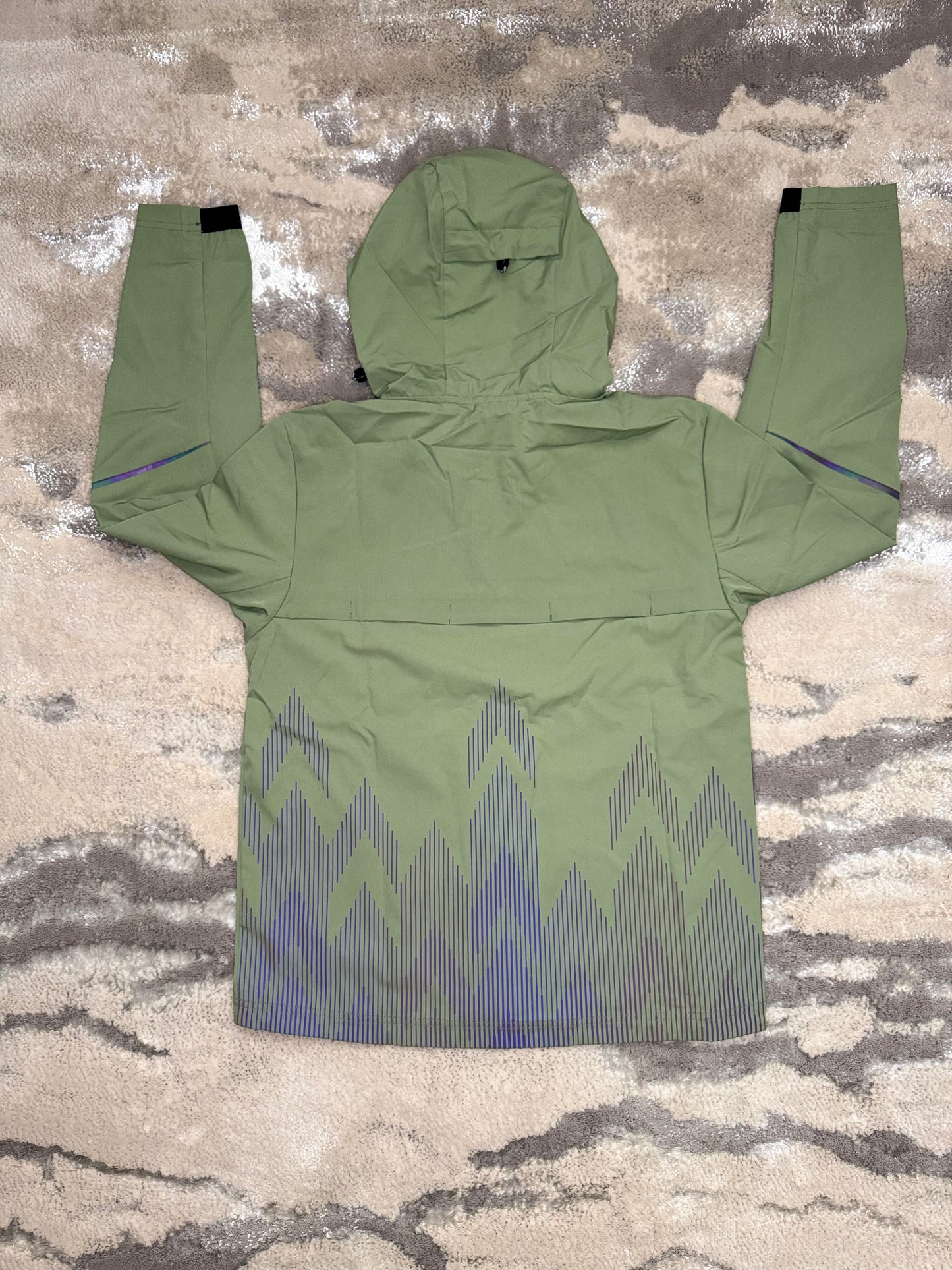 Asics Asia Exclusive Woven Khaki Tracksuit