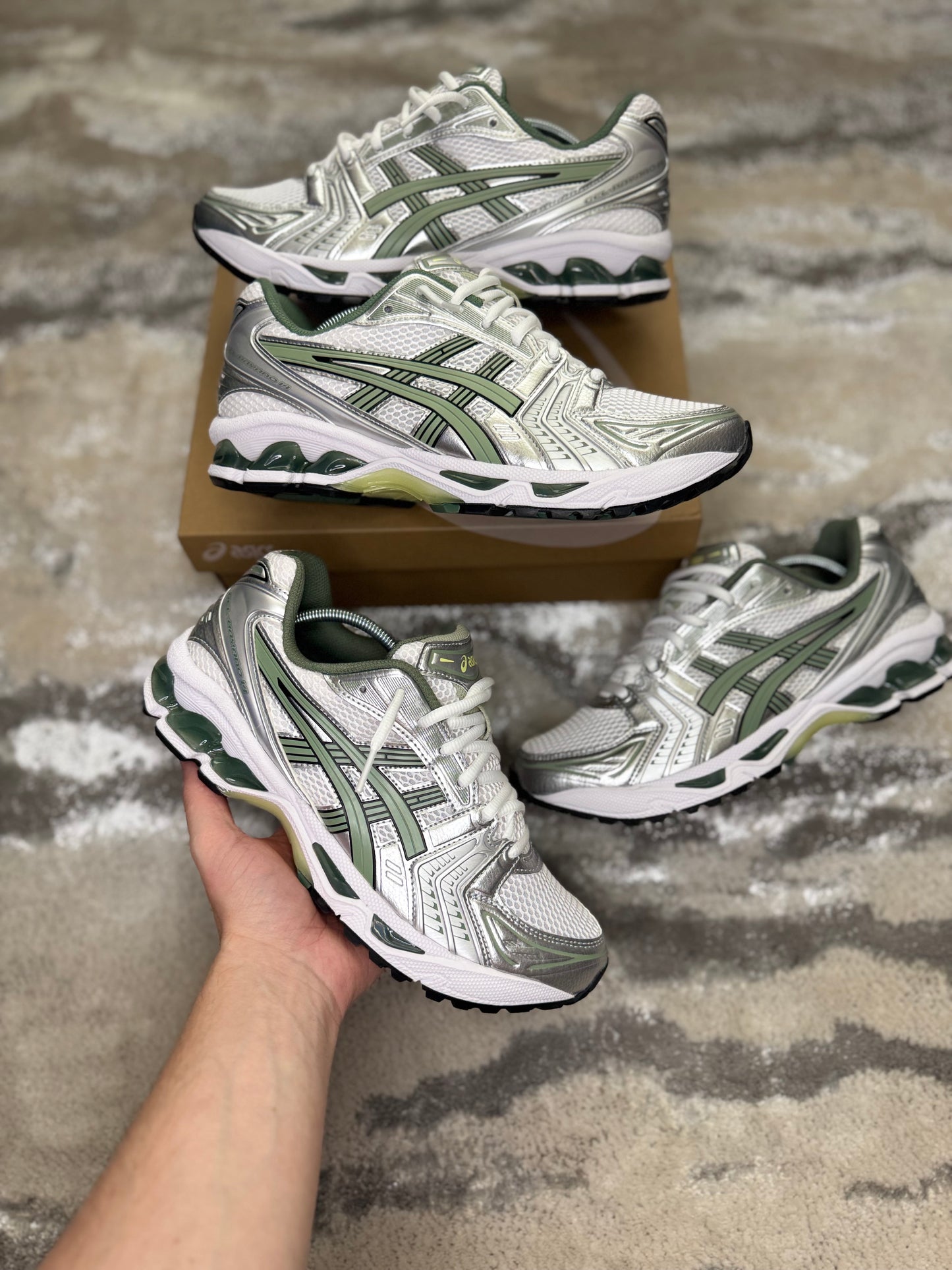 Asics Gel Kayano 14 Olive/ Grey