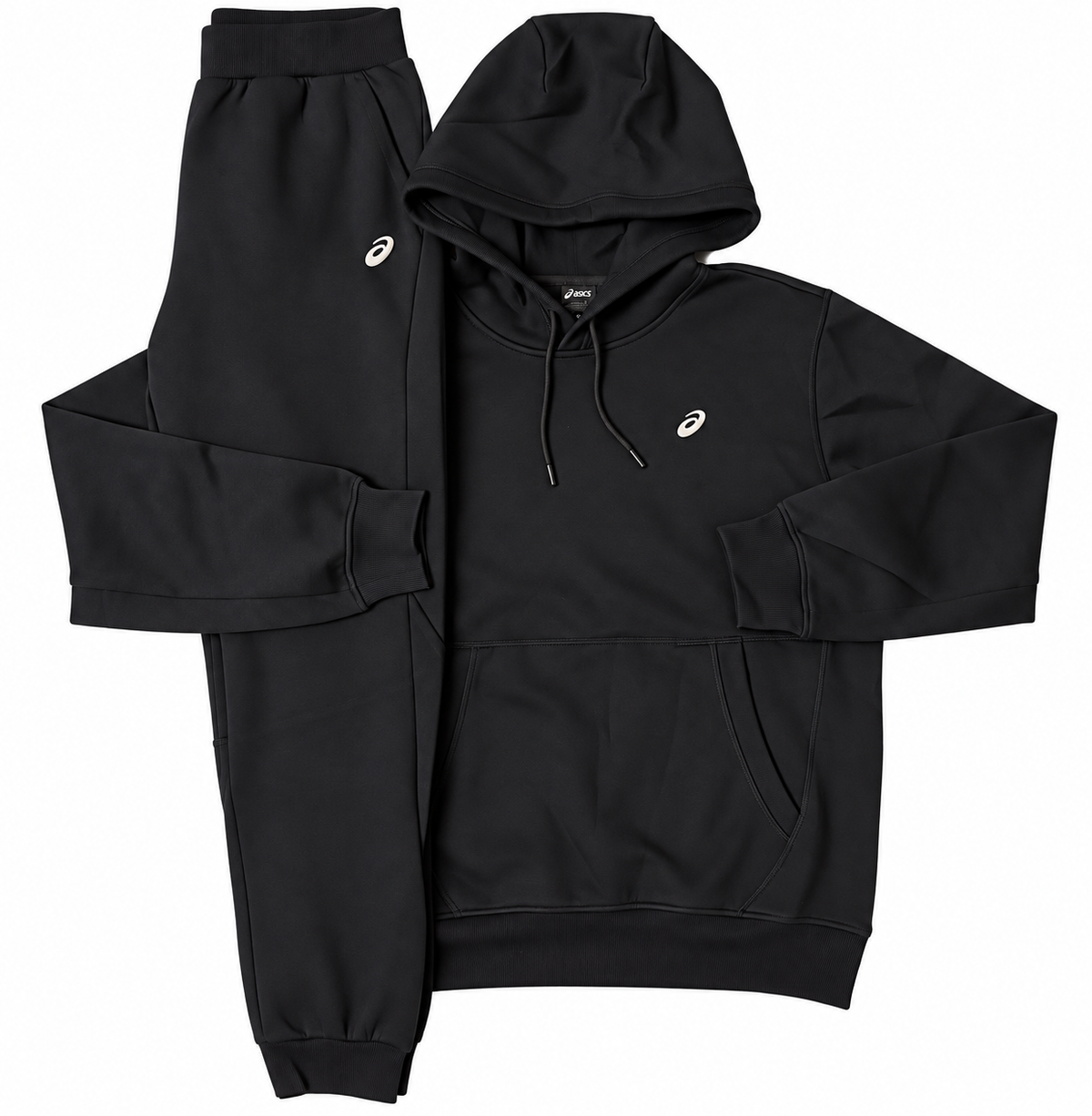 Asics Asia Exclusive Hoodie Black Cotton Tracksuit