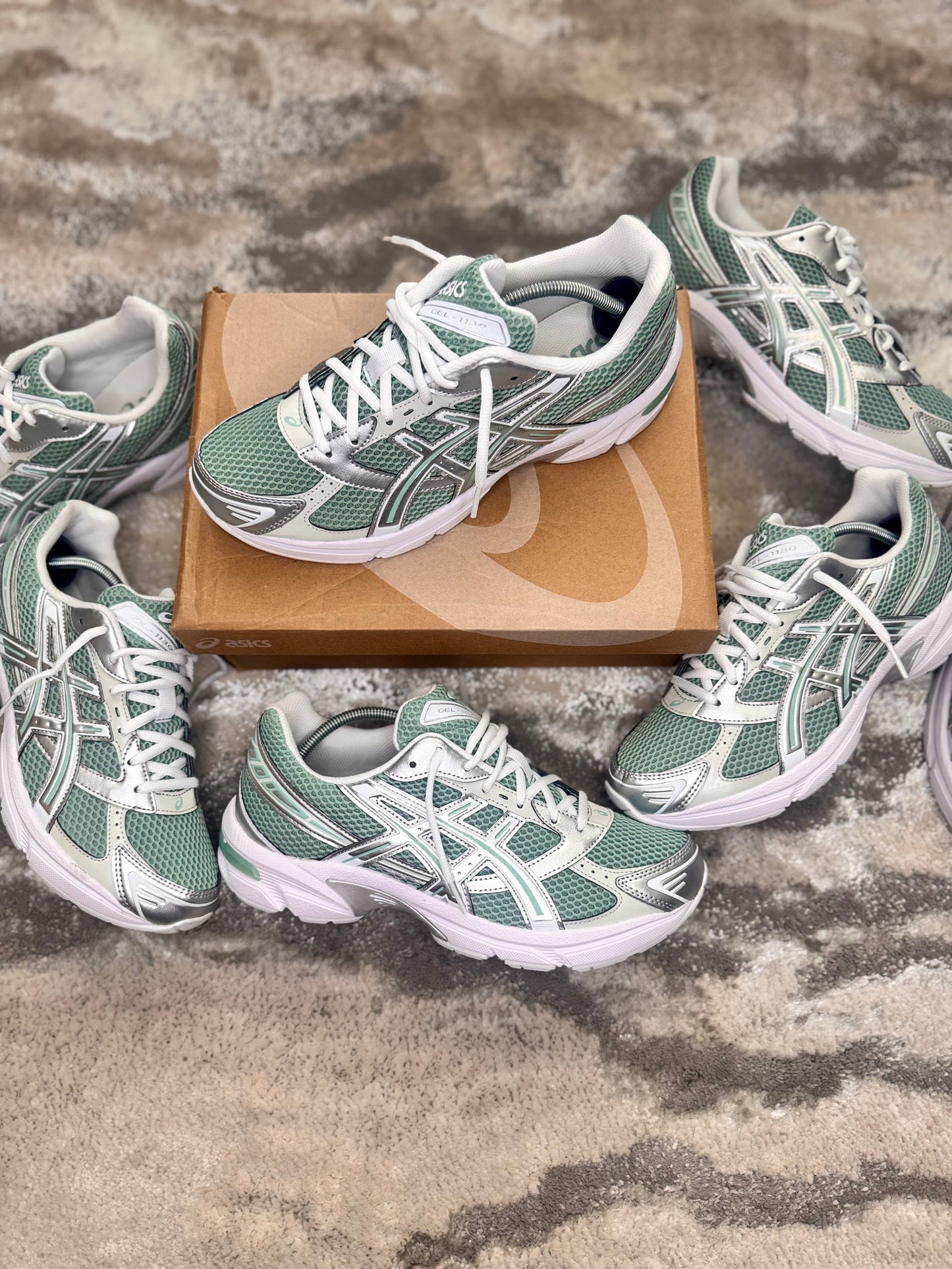 Asics Gel 1130 Verdigris Pure Silver