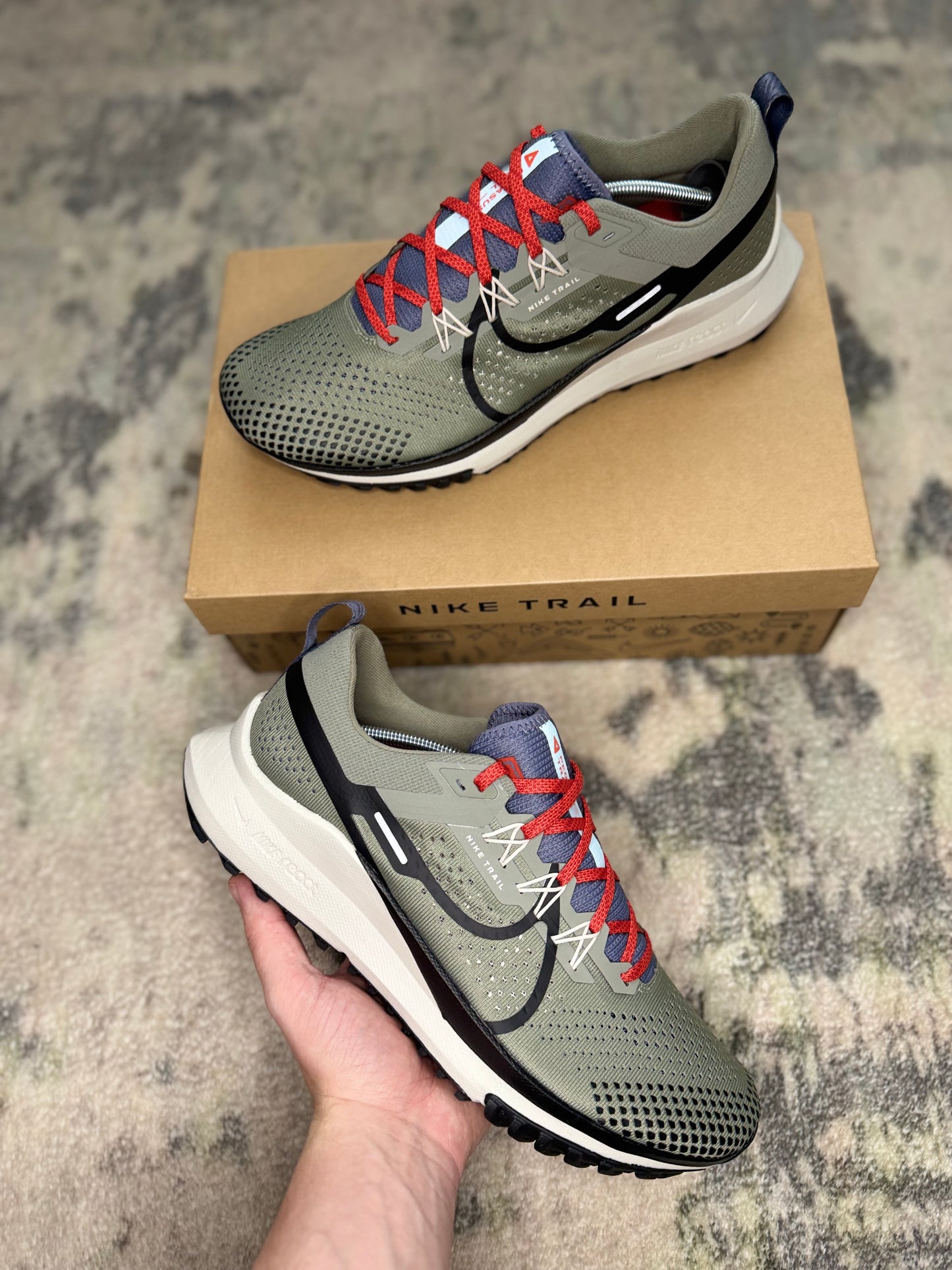 Nike Pegasus Trail 4 Dark Stucco/Light Orewood Brown