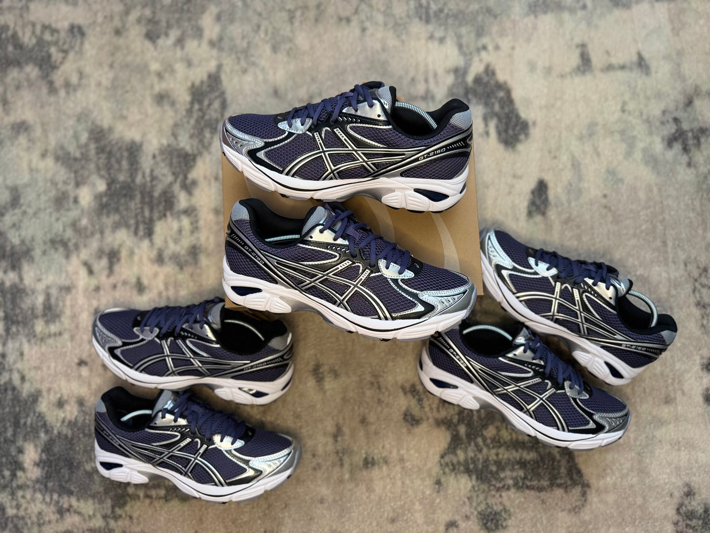 Asics GT2160 Indigo Pure Silver