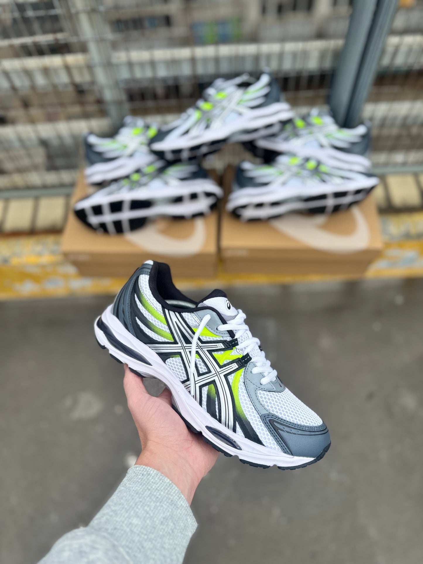 Asics Gel Sekiran Neon/White Silver