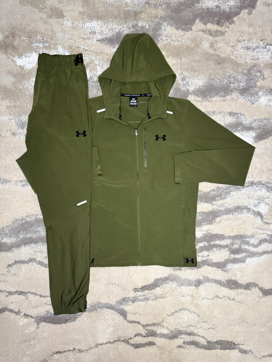 Under Armour Khaki Vanish Tracksuit