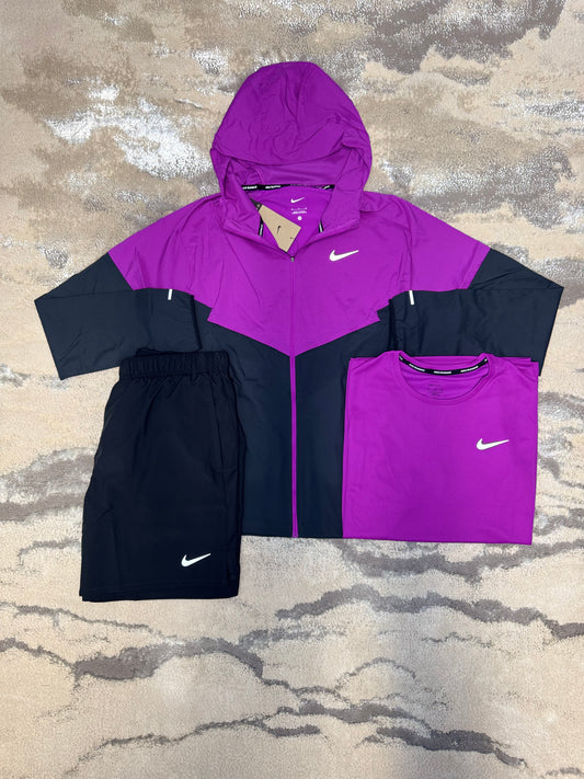 Nike Purple And Black Full Set
