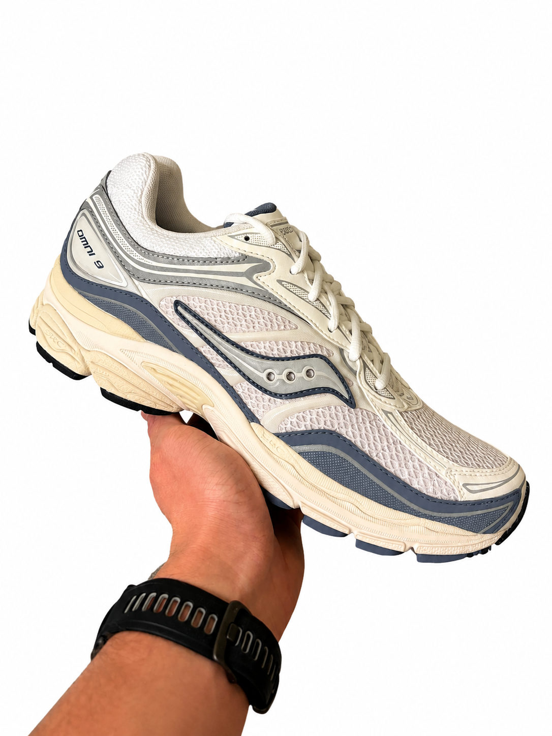 Saucony Omni 9 White/Blue