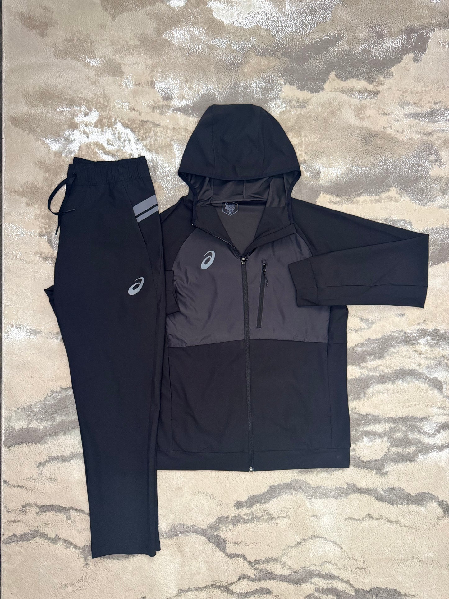 Asics Asia Exclusive Black Tracksuit