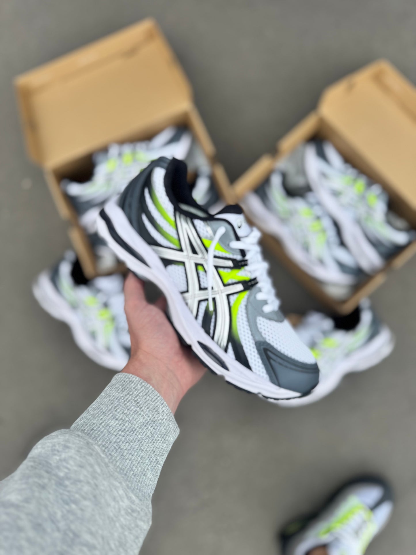 Asics Gel Sekiran Neon/White Silver
