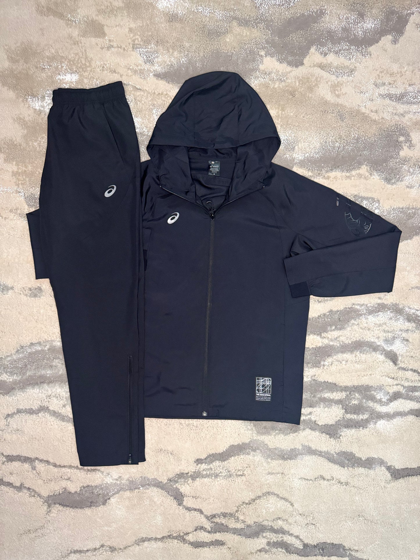 Asics Asia Exclusive Black Tracksuit