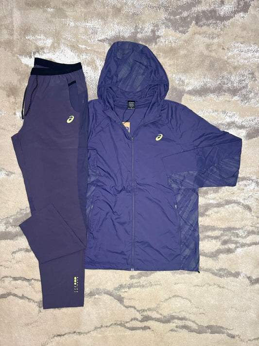 Asics Asia Exclusive Woven Purple Tracksuit