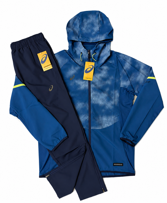 Asics Asia Exclusive Navy Tracksuit
