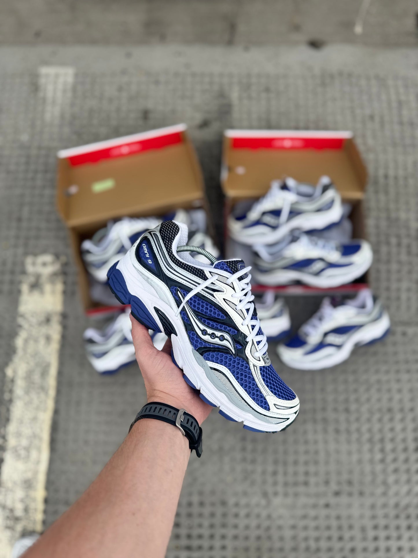 Saucony Omni 9 Skipper Blue