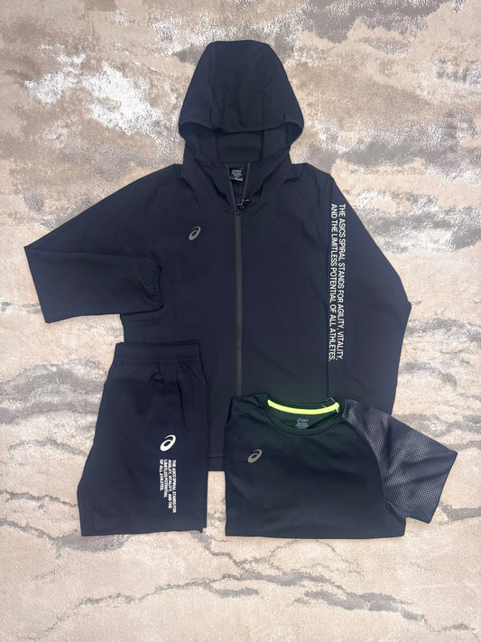 Asics Asia Exclusive Black/White Set