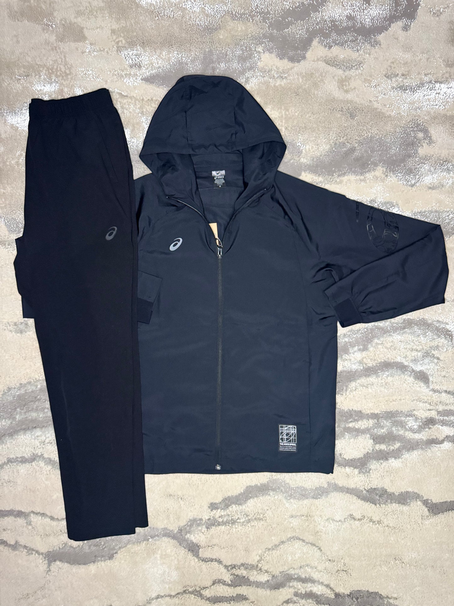 Asics Asia Exclusive Black Tracksuit