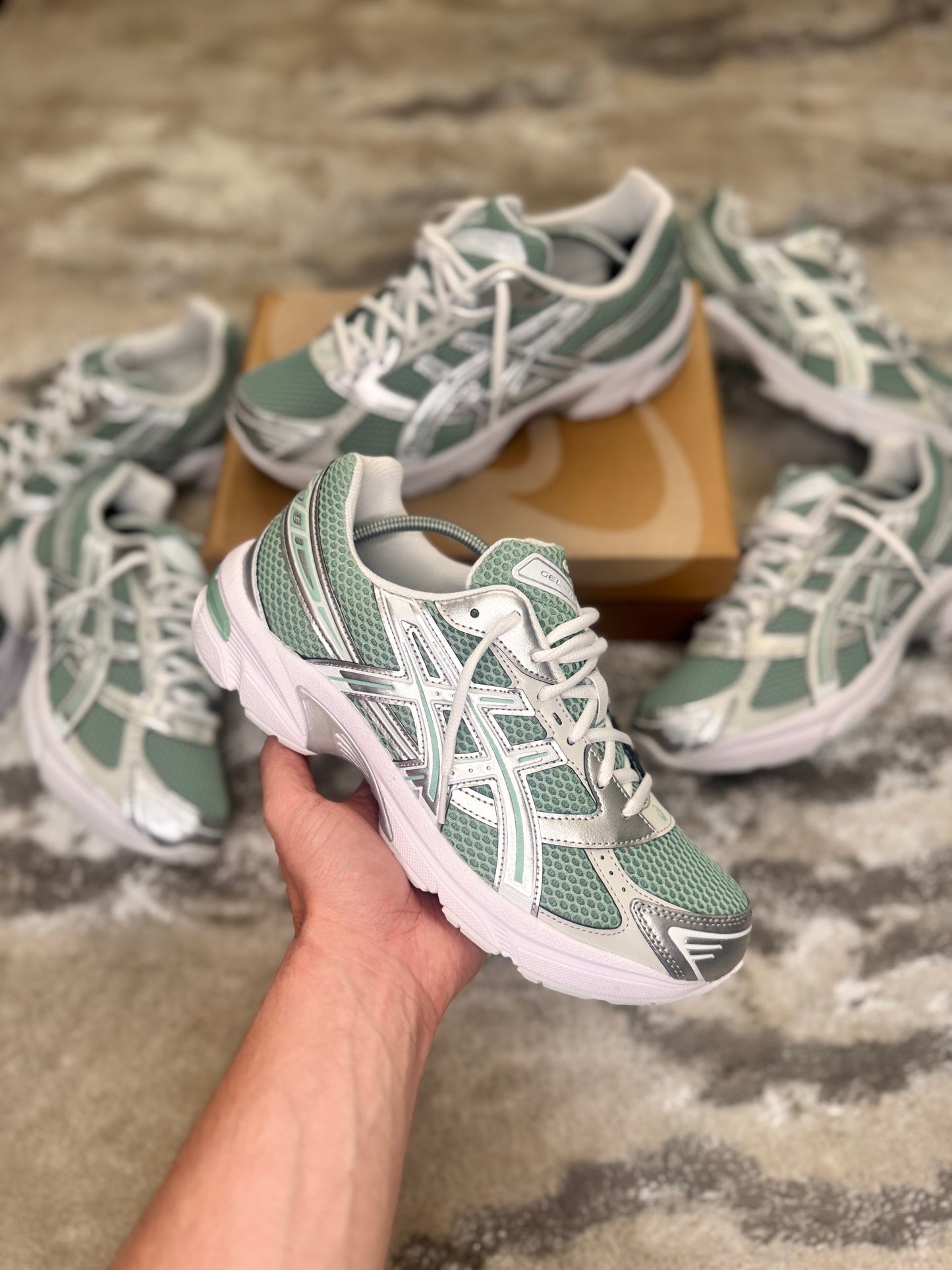 Asics Gel 1130 Verdigris Pure Silver