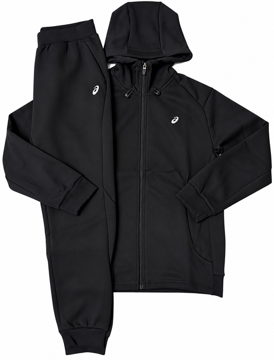 Asics Asia Exclusive Black Zip Up Tracksuit