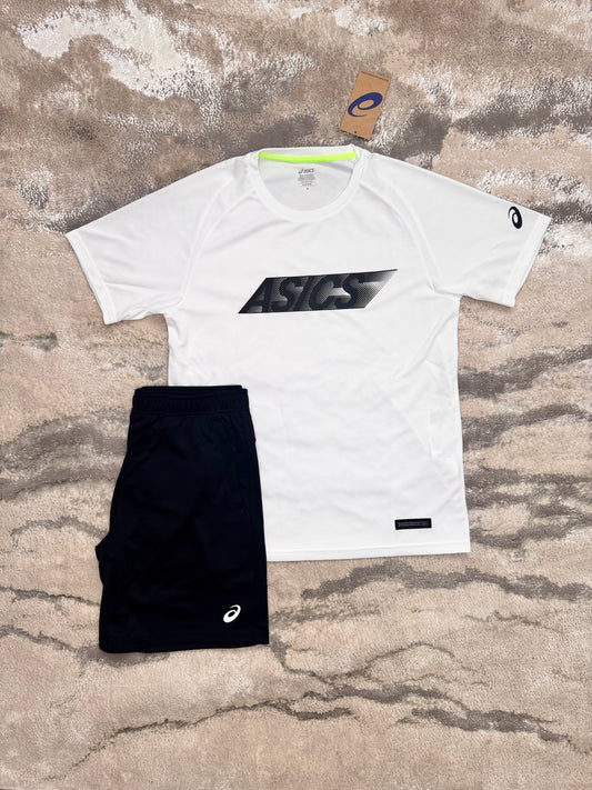 Asics Asia Exclusive White/Black Set