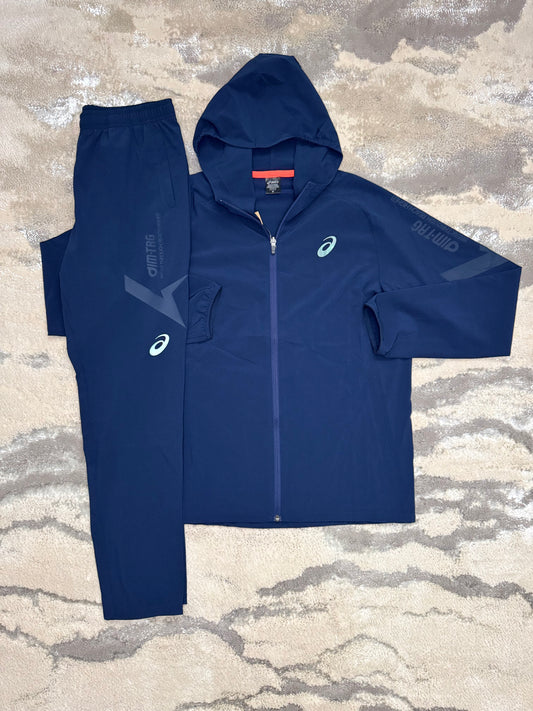 Asics Asia Exclusive Navy Tracksuit