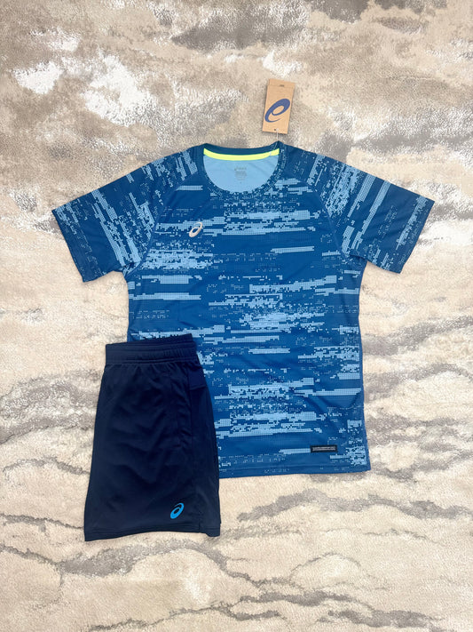 Asics Asia Exclusive Blue/Navy Set