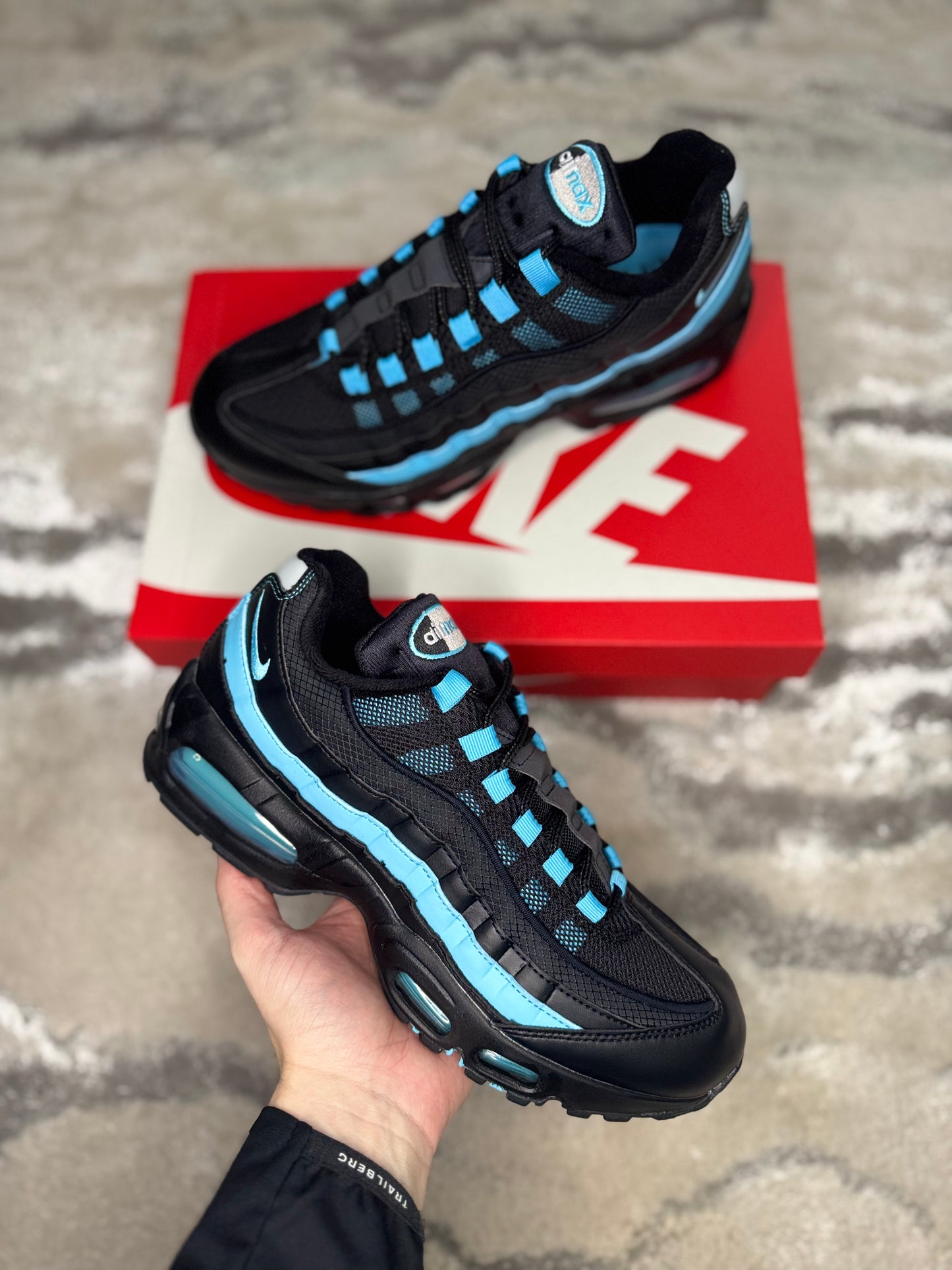 Nike Air Max 95 Big Bubble Blue/black
