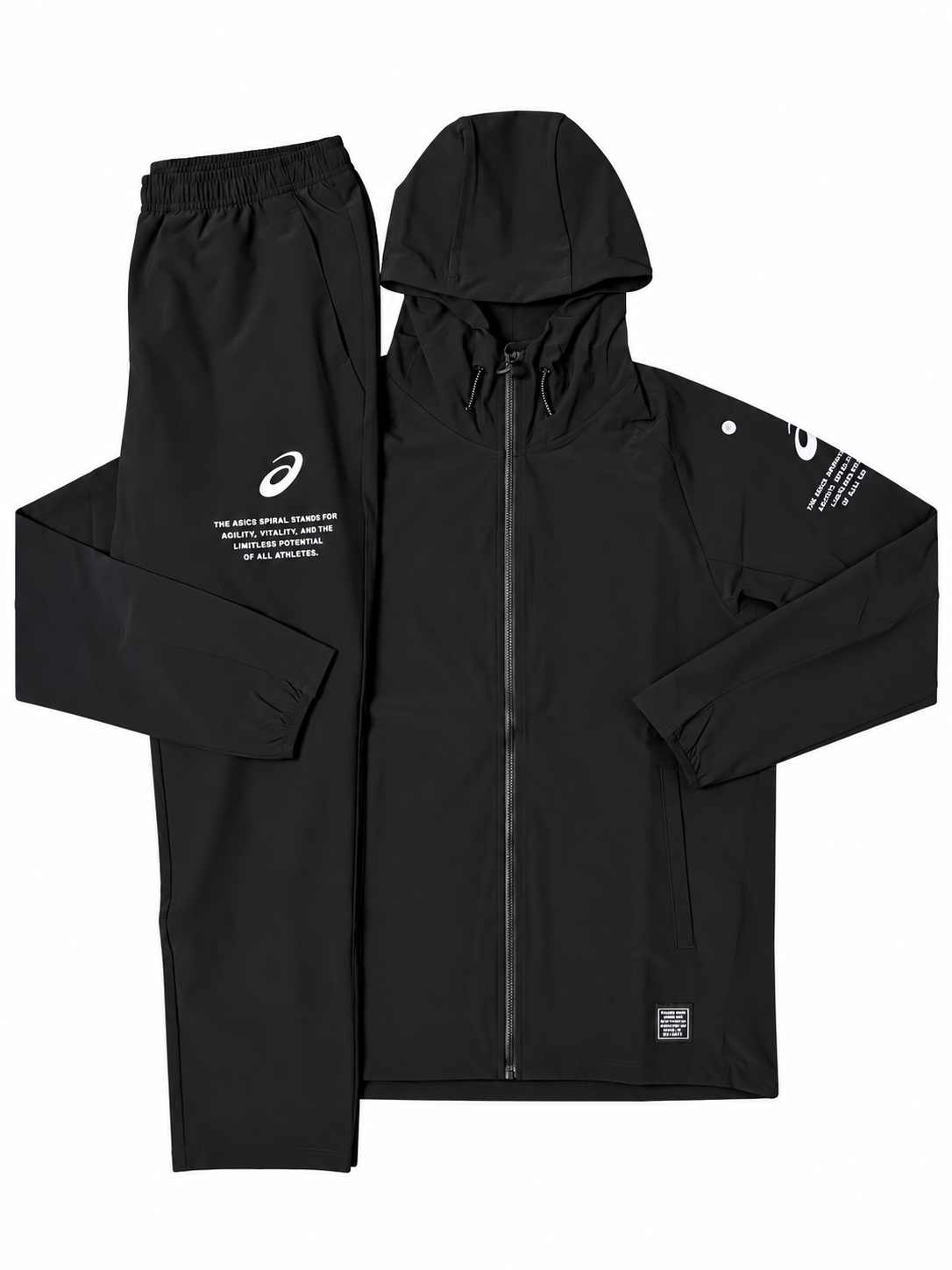 Asics Asia Exclusive Black Woven Tracksuit