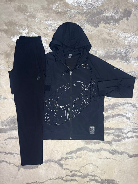 Asics Asia Exclusive Black Tracksuit