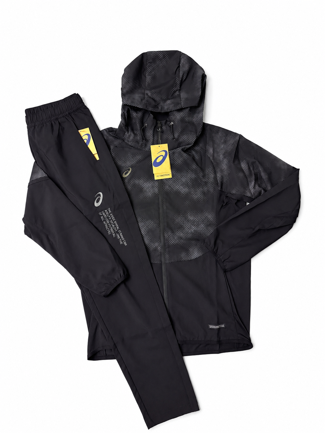 Asics Asia Exclusive Black Tracksuit