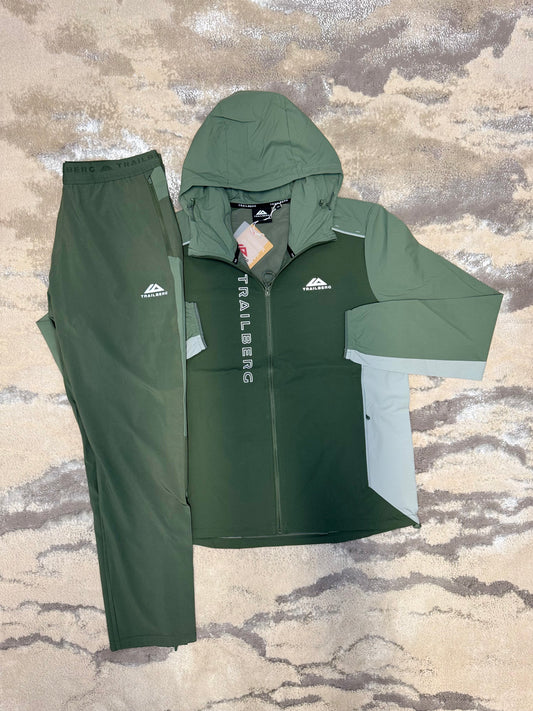 Trailberg Triathlon Green Tracksuit