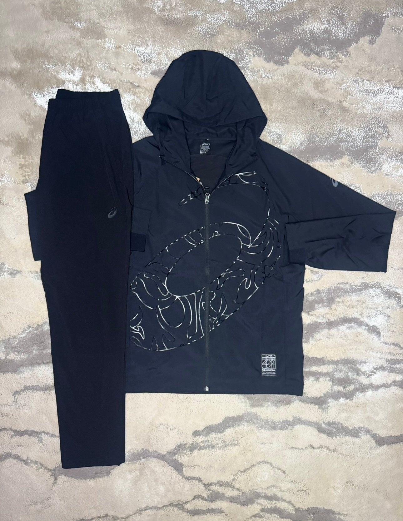 Asics Asia Exclusive Black Tracksuit