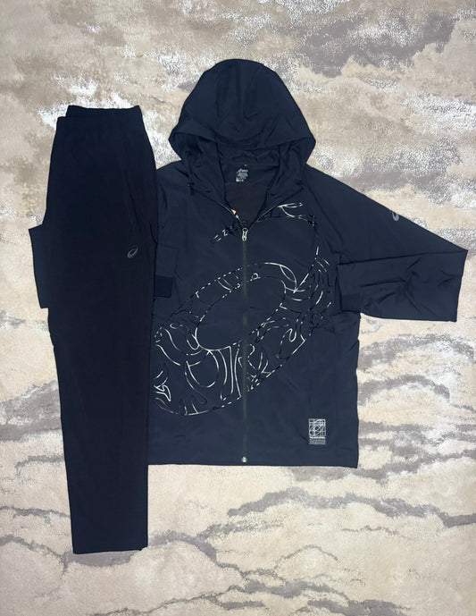 Asics Asia Exclusive Black Tracksuit