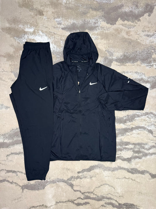 Nike Black Woven Tracksuit