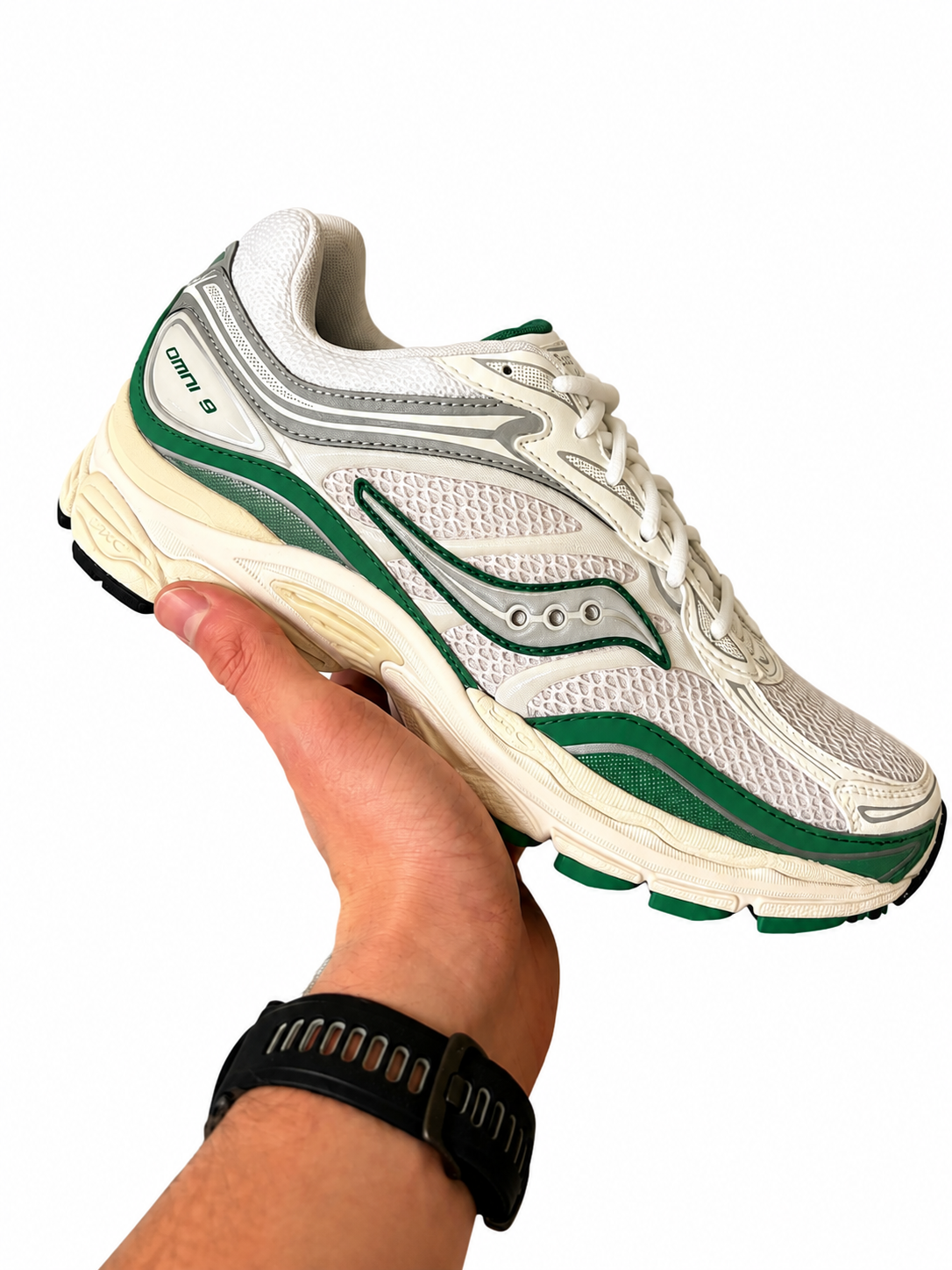 Saucony Omni 9 White/Green