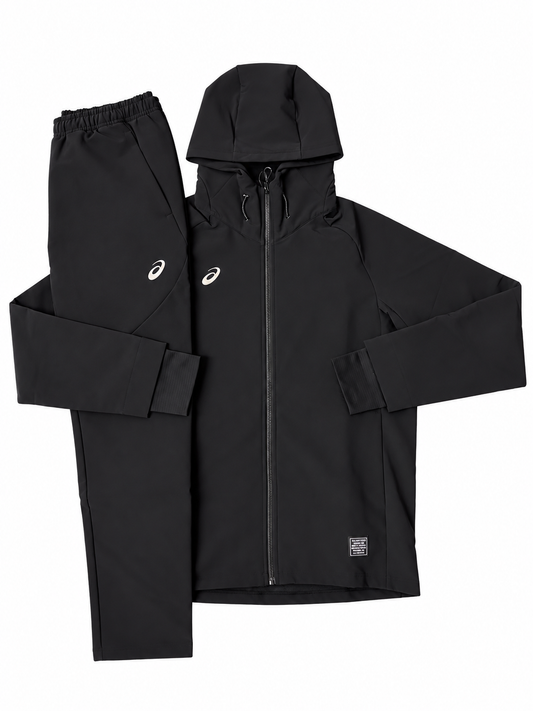 Asics Asia Exclusive Black Shell Tracksuit