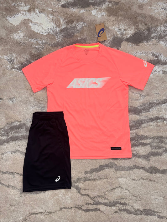 Asics Asia Exclusive Pink/Black Set
