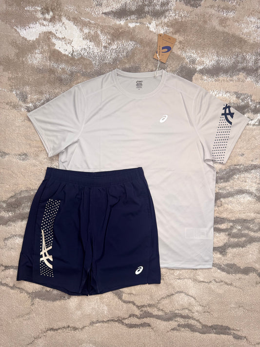 Asics Icon Midnight And Cream Set