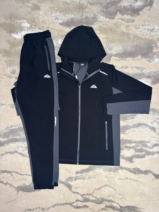 Alpyrex Delta Black/Grey Tracksuit