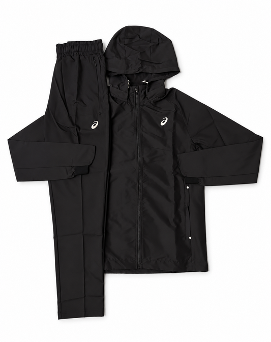 Asics Asia Exclusive Black Woven Tracksuit