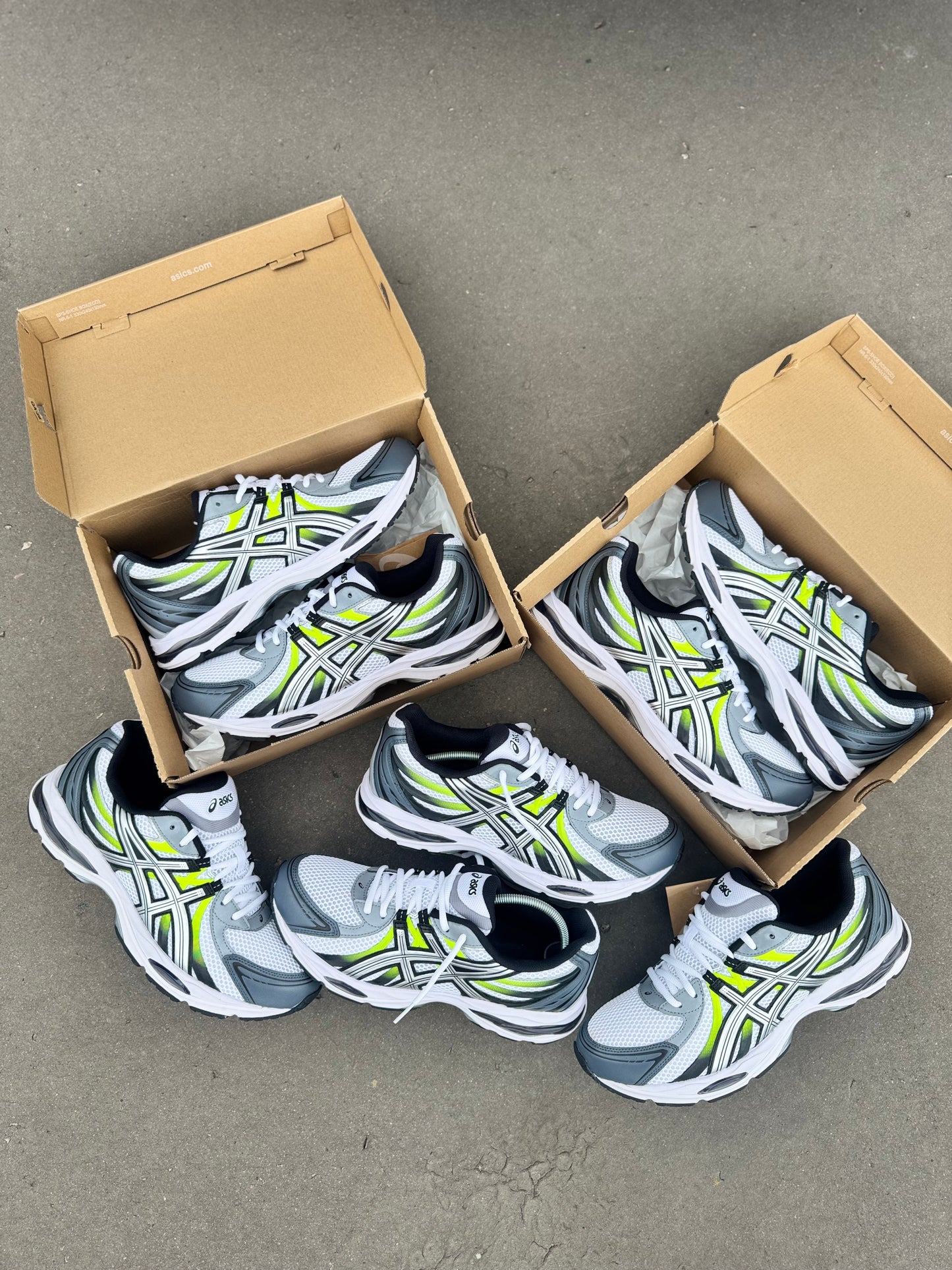 Asics Gel Sekiran Neon/White Silver