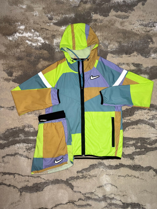 Nike Yellow Patchwork Set