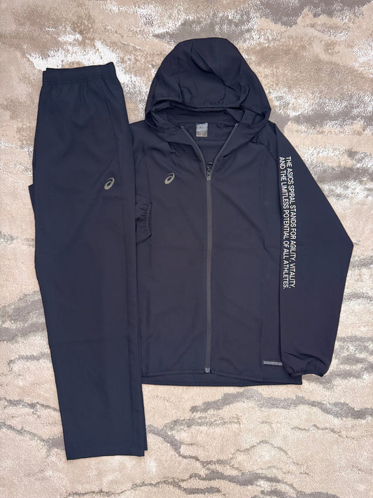 Asics Asia Exclusive Black Tracksuit